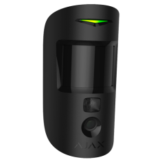 Fotodetector de movimiento PIR con petición de imagen, inalámbrico, anti-mascotas &lt20kg, distancia hasta 12mts, Grado 2. Negr