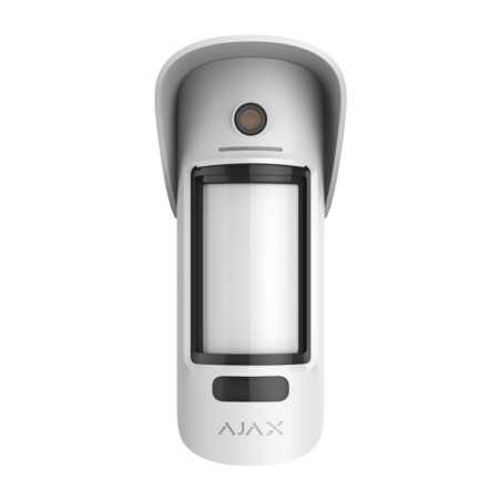 Fotodetector exterior Ajax AJ-MOTIONCAMOUTDOOR-PHOD-W - PhOD, Antimascotas, Cámara PIR, IP55. Blanco