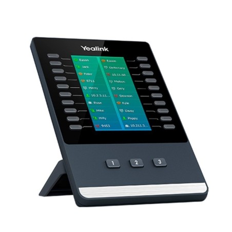 Módulo de expansión 20 teclas bicolor Pantalla color 4.3,Soporte 60 funciones. Compatible con T58V, T58A, T56A, T54S