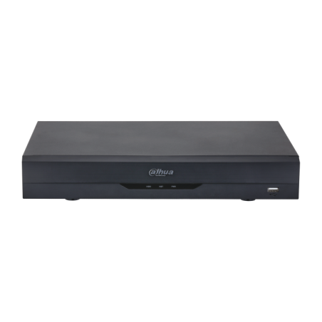DVR 5 n1 de 16ch + 8 IP hasta 6Mpx. H.265+, 1 HDD