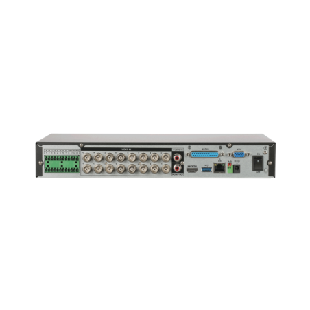 DVR 5 n1 de 16ch + 16 IP hasta 8Mpx. H.265+, 1 HDD. Alarmas