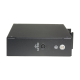 Switch de 4 puertos 10/100 HIPOE+ 96W +  x2 SFP, para montaje en DIN, alimentación DC 48 V - 57 V