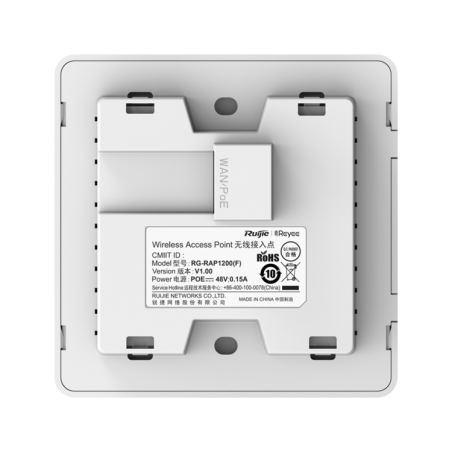 Punto de acceso WIFI 5  AC 2.4/5Ghz, 20dBm, 2dBi, x2 puerto Gb, 2x2 MIMO. L3 ROAMING.
