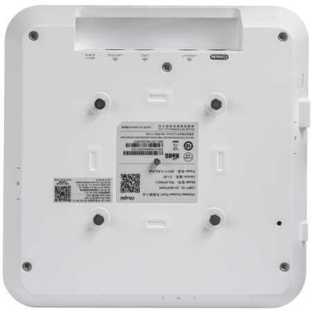 Punto de acceso WIFI 6  AX 2.4/5Ghz, 20dBm, 3dBi, x3 puerto Gb + 1x Gb trasero, 2×2 2.4GHz, 4×4 5GHz. L3 ROAMING.