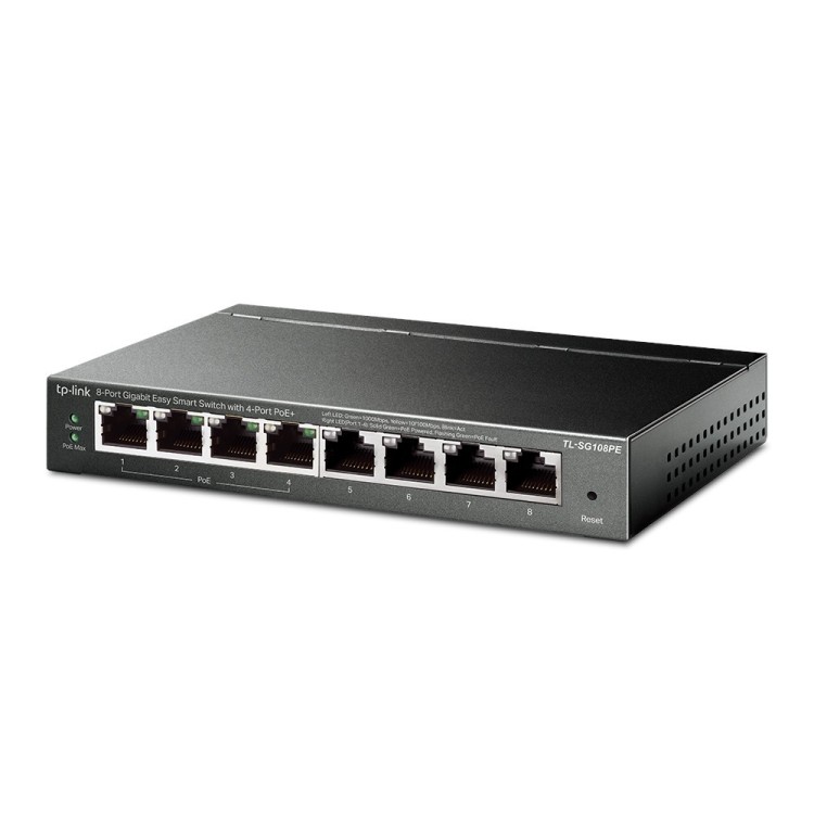 Switch Easy Smart TP-Link TL-SG108PE - 8p Gigabit PoE+