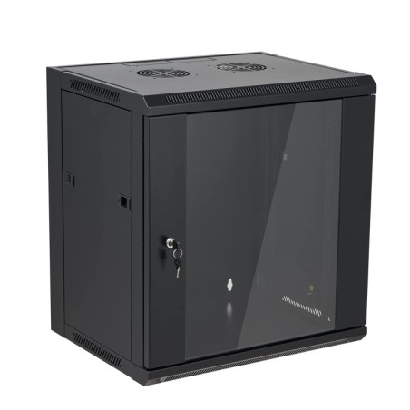 Rack de pared 19", 15U. F600 / AN570 / AL770mm, carga 60Kg, vacío. DESMONTADO