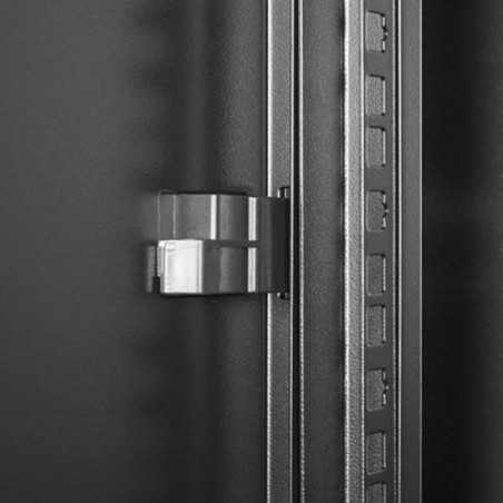 Rack de pared 19", 12U, F450 / AN600 / AL635mm, carga 60Kg, vacío. DESMONTADO (fácil montaje)