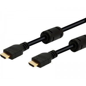 Cable HDMI 10 metros 2.0b, compatible 4K a 60Hz, Hi-Speed Ether, M-M con ferritas.