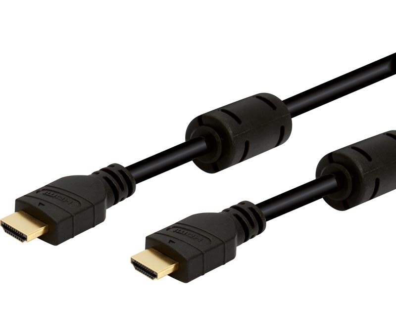 Cable HDMI 15 metros 2.0b, compatible 4K a 60Hz, Hi-Speed Ether, M-M con  ferritas.