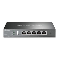Enrutador VPN Gigabit Omada 256MB DDR, x1 WAN Gb, x2 LAN Gb, x2 Gb WAN/LAN intercambiables, x1 USB 2.0