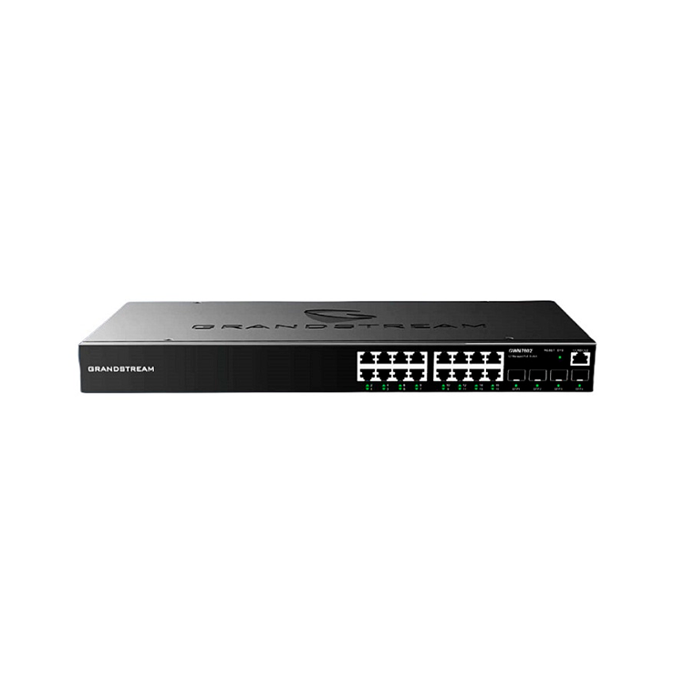 Switch gestionable L2+, x16 Gb, x4 SFP. Sobremesa / Pared / Rack