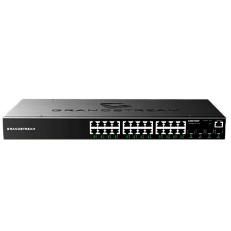 Switch gestionable L2+, x24 Gb POE 400W, x4 SFP. Sobremesa / Pared / Rack