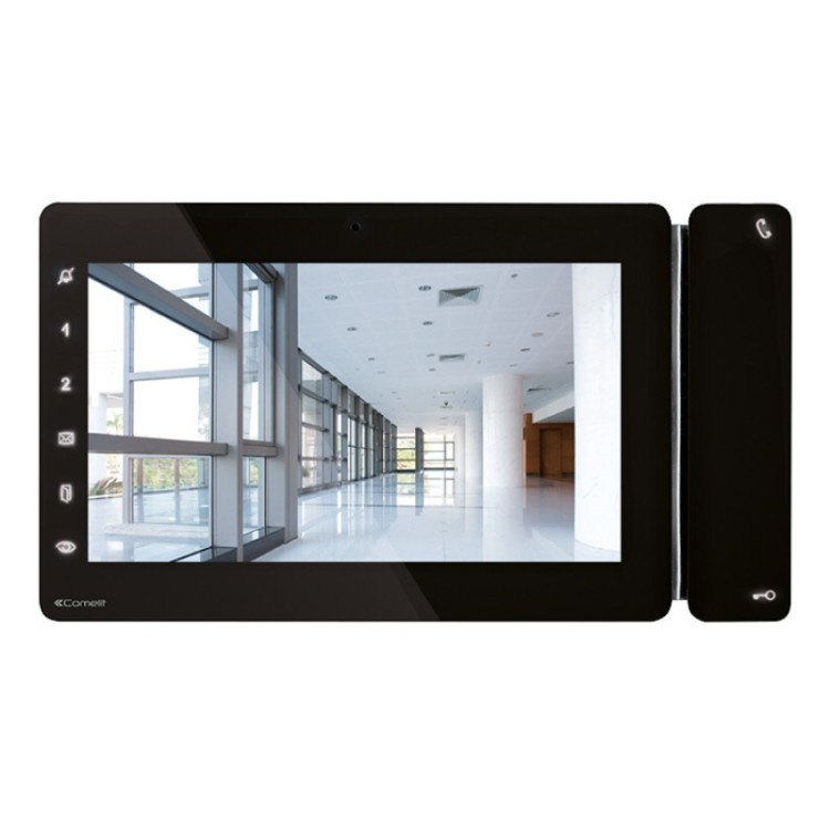 Monitor táctil en color, con audio manos libres. Sistema VIP, de 7" , en color negro.