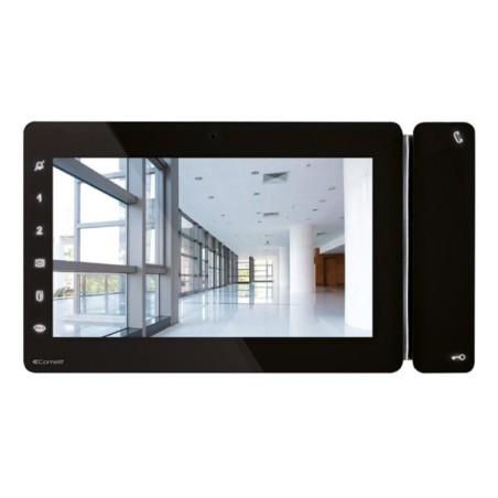 Monitor táctil en color, con audio manos libres. Sistema VIP, de 7" , en color negro.