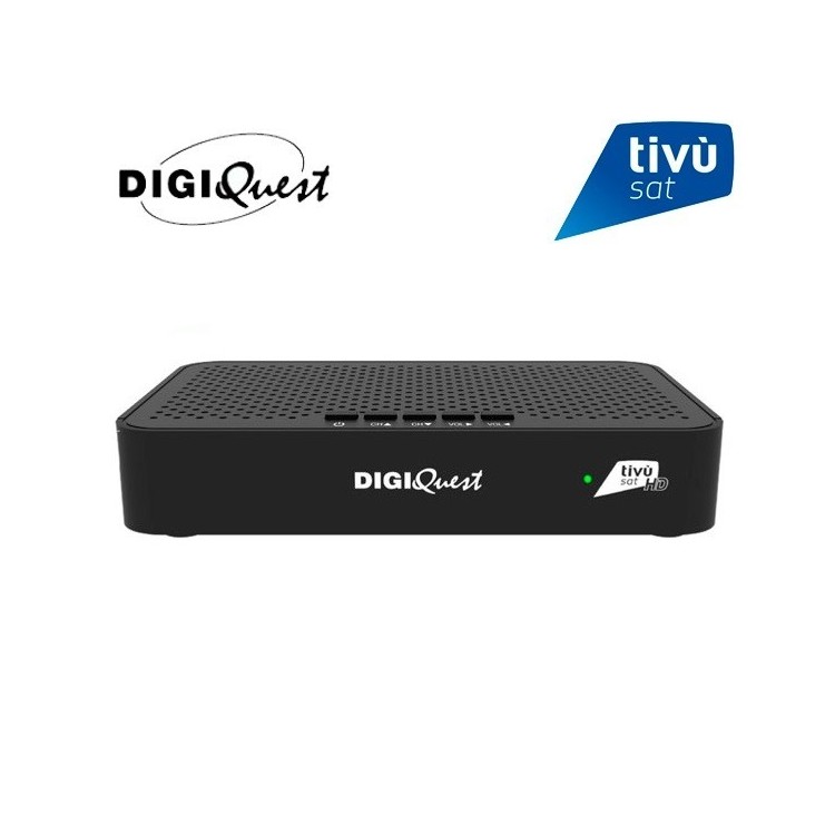 Digiquest SAT (S2) + Tarjeta TivuSat, Ethernet, PVR