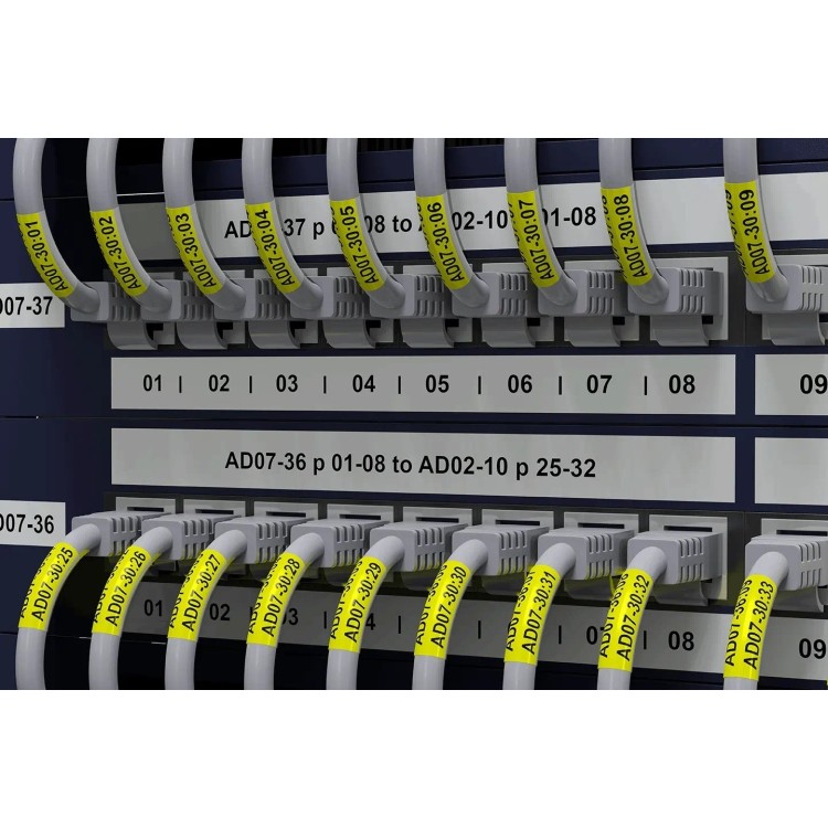 Rotuladora prof. WIFI para cintas TZe y tubos termorretráctiles hasta 24mm. Bateria de litio. Pack con x4 cintas
