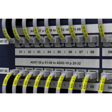 Rotuladora prof. WIFI para cintas TZe y tubos termorretráctiles hasta 24mm. Bateria de litio. Pack con x4 cintas