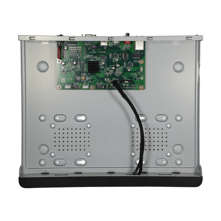 NVR 16ch IP hasta 8Mpx, 160Mbps, H.265+, 2 HDD