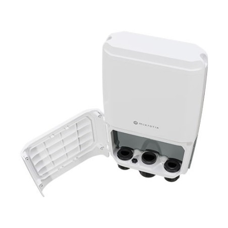 Cloud Router Switch, 800Mhz, 512Mb RAM, x4 SFP+, x1Gb, RouterOS / SwitchOS, Level 5, para exterior (IP66)