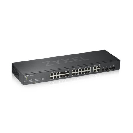 Switch x24 Gb y x4 SFP. Gestión híbrida Smart mode, standalone o NebulaFlex Cloud. Refrigeración ultrasilenciosa. Para escritor