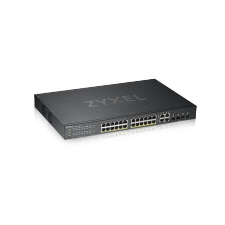 Switch x24 Gb POE 170W y x4 SFP. Gestión híbrida Smart mode, standalone o NebulaFlex Cloud. Para escritorio/rack