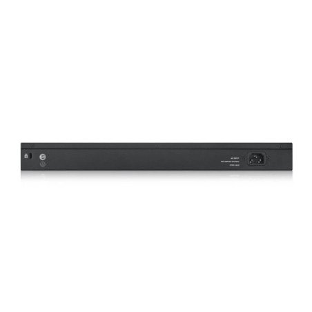 Switch x44 Gb, x4 Combo y x4 SFP. Gestión híbrida Smart mode, standalone o NebulaFlex Cloud. Refrigeración ultrasilenciosa. Par