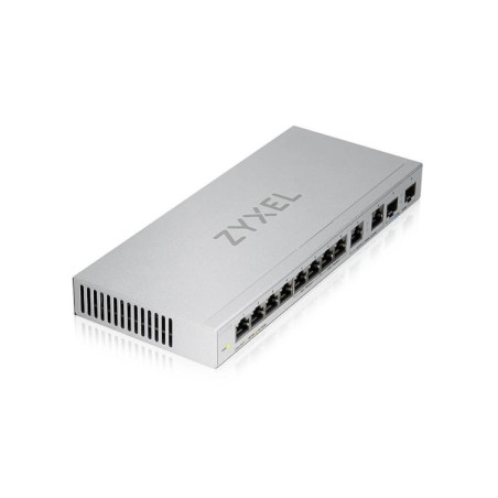 Switch de escritorio, no gestionable, de 5 puertos Gigabit, x2 puertos de 2.5Gb y x2 puertos SFP+. Escritorio/Rack