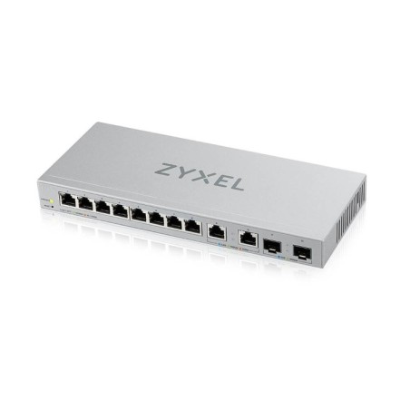 Switch de escritorio, gestionable, de 5 puertos Gigabit, x2 puertos de 2.5Gb y x2 puertos SFP+. Escritorio/Rack