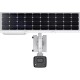 Cámara IP/4G bullet, 4MPx, IR 15mts, luz blanca 30mts, 4mm, H.265+.  IP66 + Kit solar autónomo.