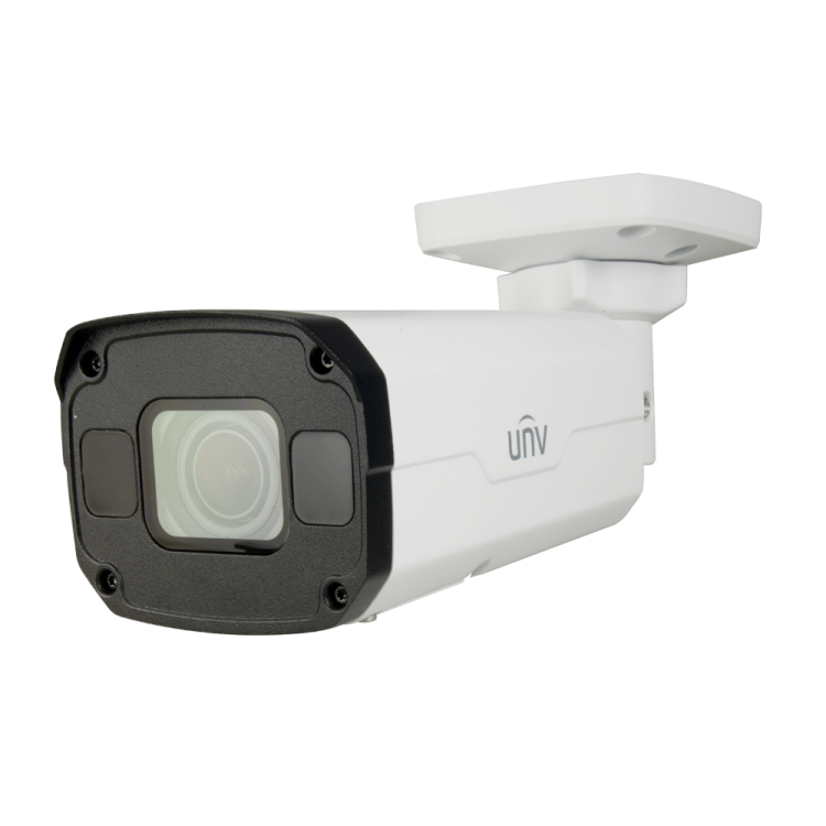 Cámara IP bullet, 5Mpx, IR 50mts, lente 2.7-13.5mm motorizada, UltraH265, PoE802,3af, IP67