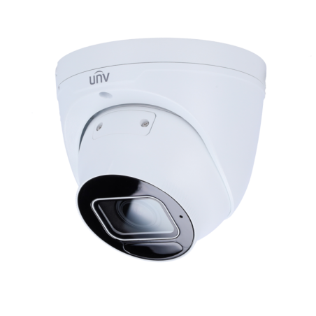 Cámara IP domo, 5Mpx, IR 40mts, lente 2,7-13.5mm motorizada, UltraH265, PoE802,3af, IP67