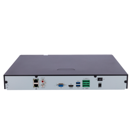 NVR 16ch IP hasta 12Mpx, 320Mbps, H.265+, 2 HDD
