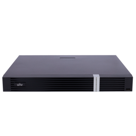 NVR 16ch IP hasta 12Mpx, 320Mbps, H.265+, 2 HDD