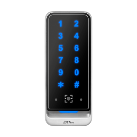 Lector de acceso acceso por código QR, tarjeta EM y PIN. ZKTeco