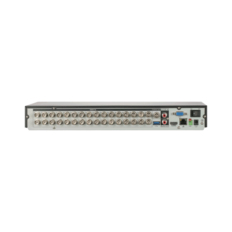 DVR 5 n1 de 32ch + 32 IP hasta 5Mpx-n. H.265+, 2 HDD