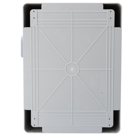 Caja de exterior poliester IP65. Dimensiones 40x30x22cm