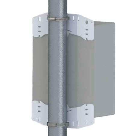 Soporte de poste y pared para BOX-403022