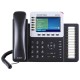 GXP2160. Teléfono IP de sobremesa o mural, GIGABITE de 6 Líneas SIP, 5 teclas programables, 5 teclas navegación, 24 teclas de f