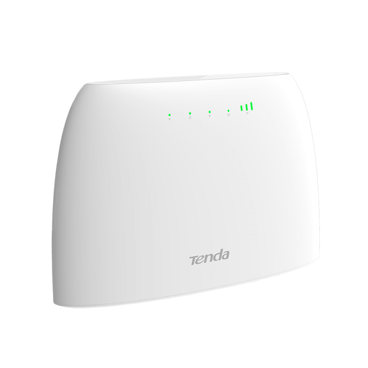 Router Tenda 4G03 Wi-Fi 4G LTE N300 con SIM y WAN