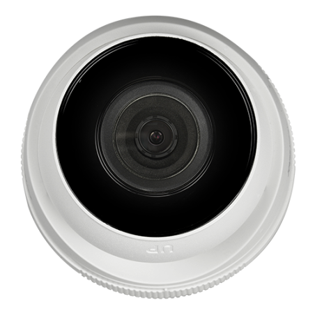 Cámara IP turret HiWatch HWI-T240H - 4 MP, lente fija 2.8 mm, IR 30 m, PoE, IP67 IK10
