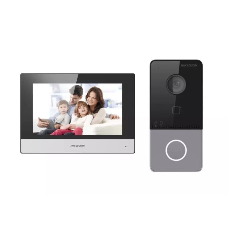 Kit videoportero IP Wifi para superficie, lector Mifare. MicroSD App móvil P2P