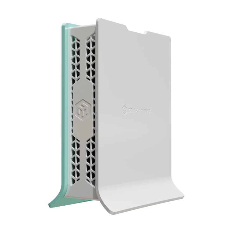 Routerboard WIFI 6 2.4Ghz, 22dBm, 800Mhz, 256Mb RAM, x4 puertos Gb, 4.3dBi, Level 4 RouterOS (v7)