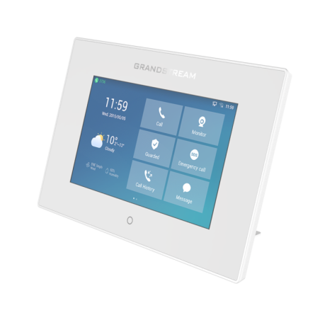 Panel táctil Linux de control de accesos, LCD 7", x4 lineas SIP, WIFI AC, compatible con POE