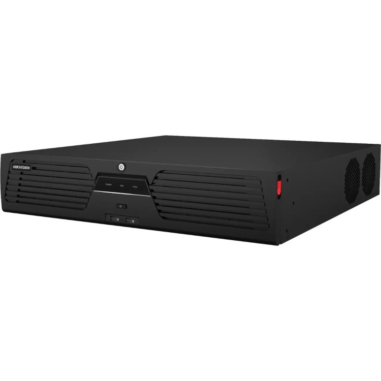 NVR 64ch IP hasta 32Mpx, 400Mbps, H.265+, 8 HDD