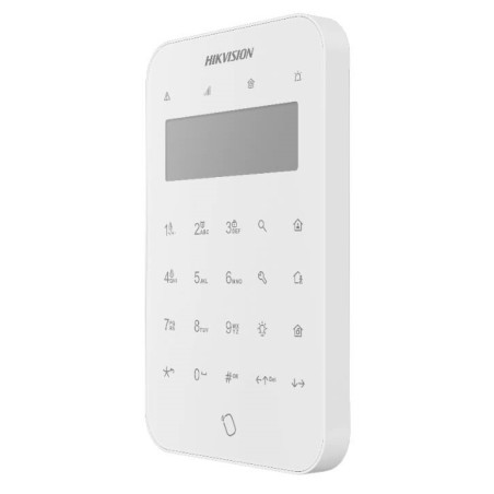 Teclado inalámbrico con lector RFID para central Hikvision AX PRO