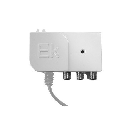 Fuente de alimentación conmutada 24Vdc - 150mA. 2 salidas con conector F Fuente de alimentación conmutada 24Vdc - 150mA. 2 salidas con conector F