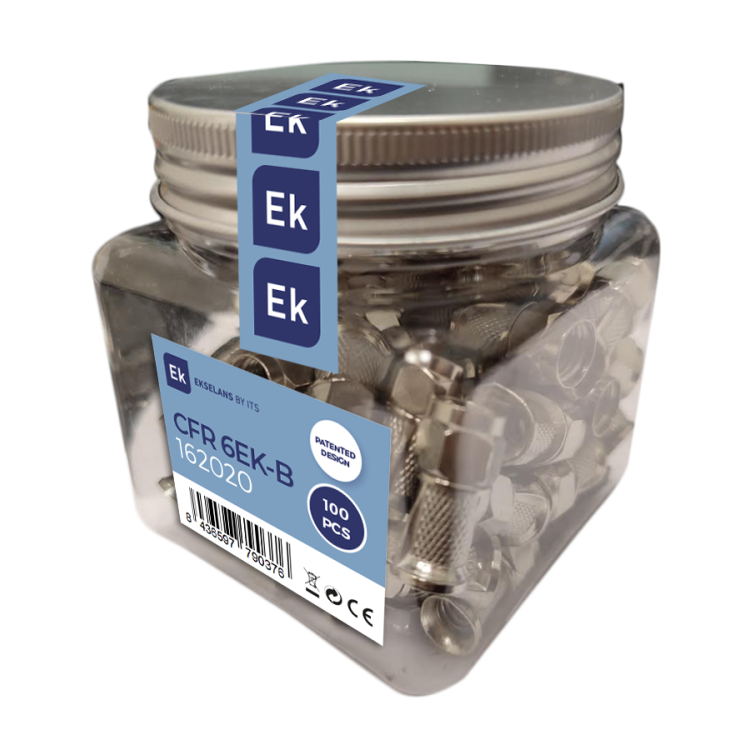 Conector Fmacho roscado 6,6-7,3mm