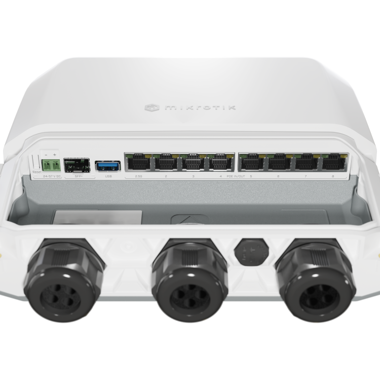 RouterBoard MikroTik RB5009UPr+S+OUT - exterior, PoE, SFP+