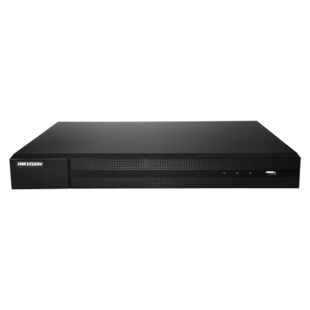 Grabador NVR HiWatch HWN-4208MH-8P - 16 canales IP hasta 8 MP, 16 puertos PoE, HDMI 4K