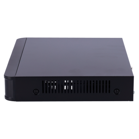 NVR 4ch IP PoE hasta 8Mpx, 80Mbps, H.265+, 1 HDD